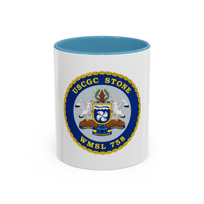 USCGC STONE WMSL 758 (U.S. Coast Guard) Accent Coffee Mug