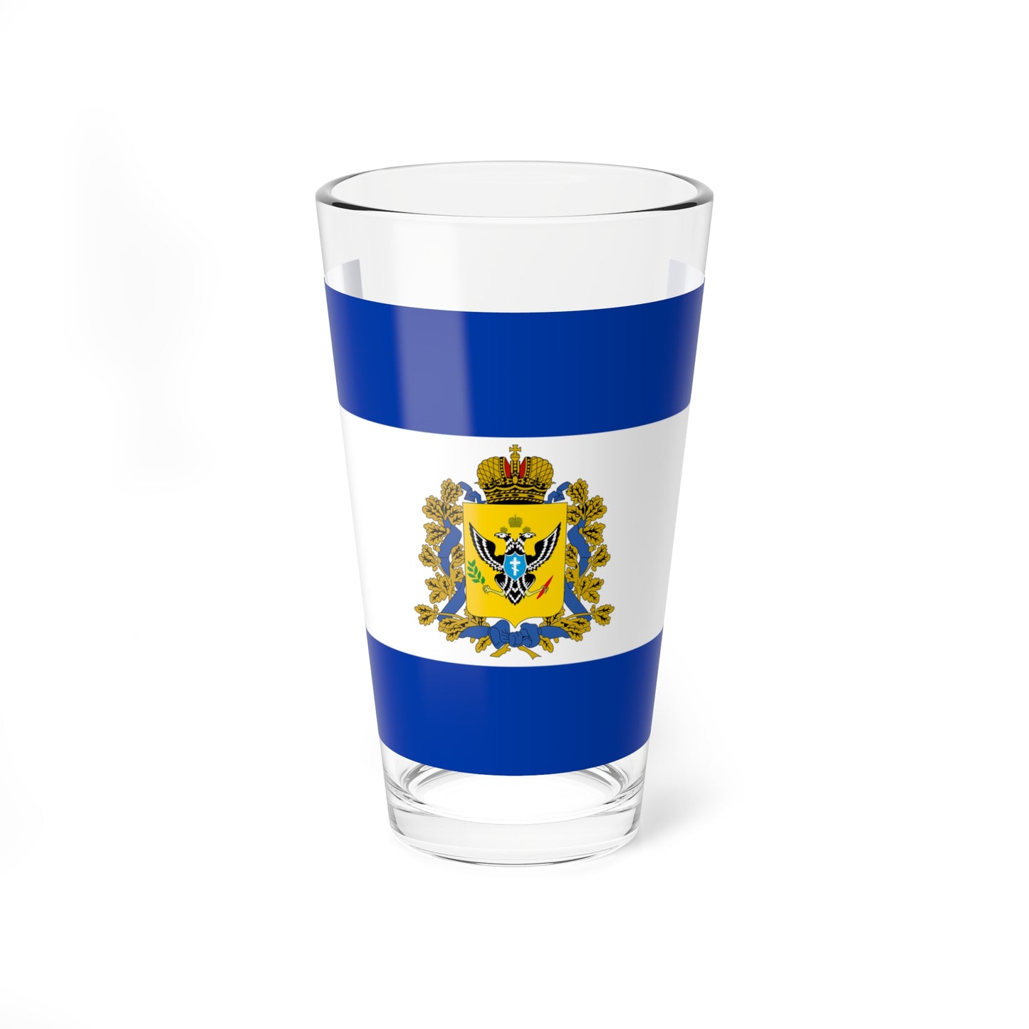Flag of the Russian administered Kherson Oblast (Russia) Pint Glass 16oz