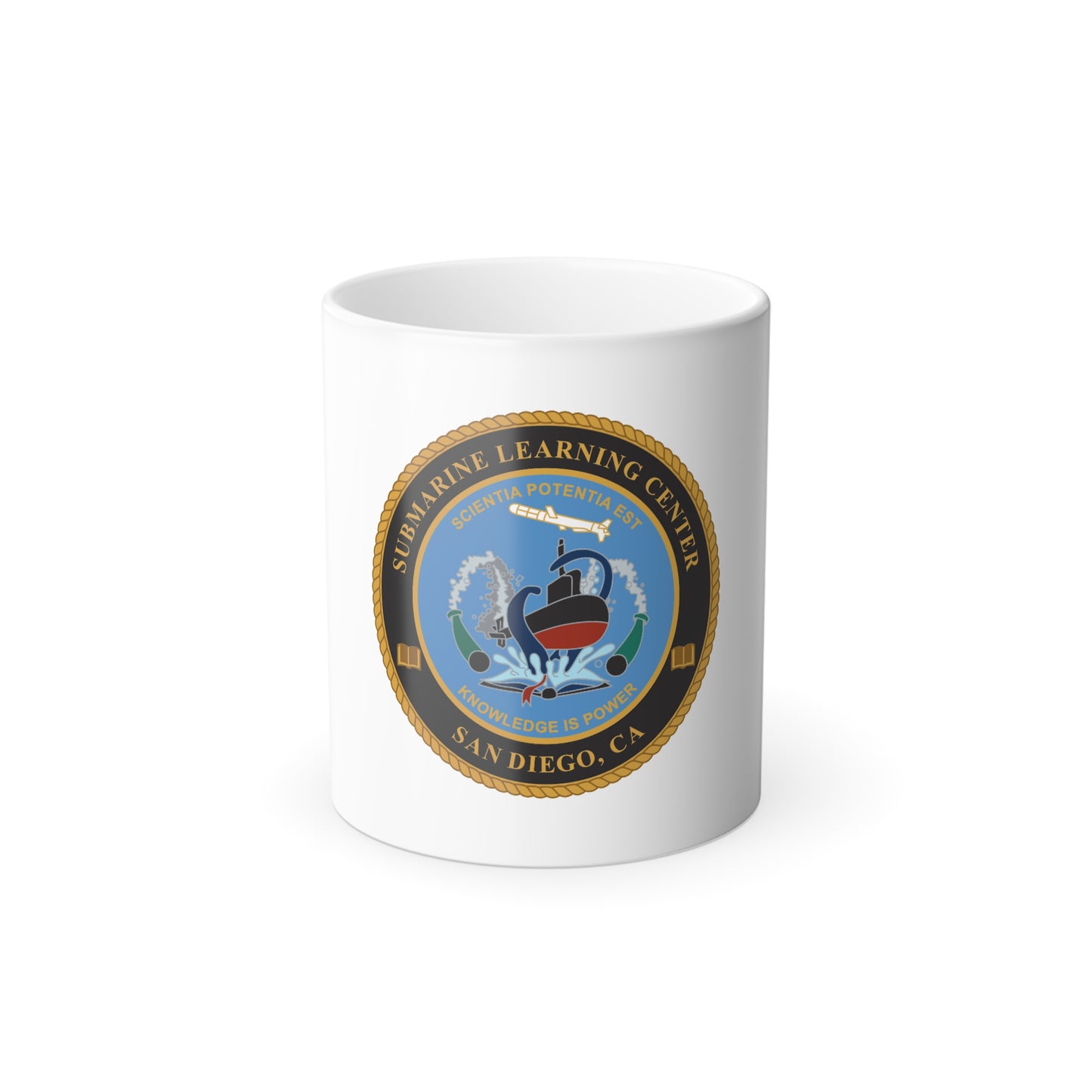 Submarine Learning Center San Diego (U.S. Navy) Color Changing Mug 11oz