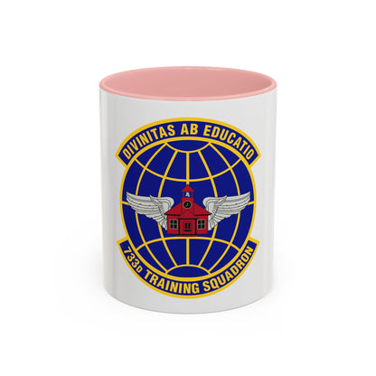 733 Training Squadron AFRC (U.S. Air Force) Accent Coffee Mug