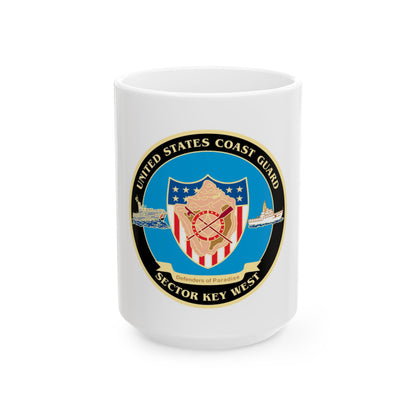 USCG Sector Key West   New 2006 (U.S. Coast Guard) White Coffee Mug