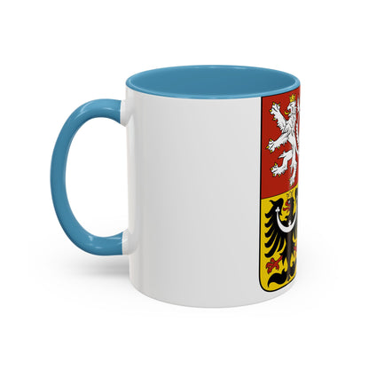 Coat of arms of the Czech Republic - Accent Coffee Mug