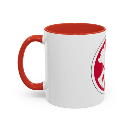 16th Engineer Brigade SSI (U.S. Army) Accent Coffee Mug