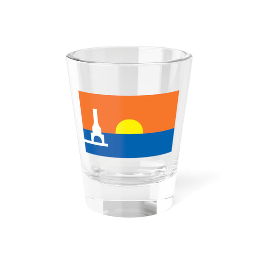 Flag of Port Washington Wisconsin (United States) Shot Glass 1.5oz