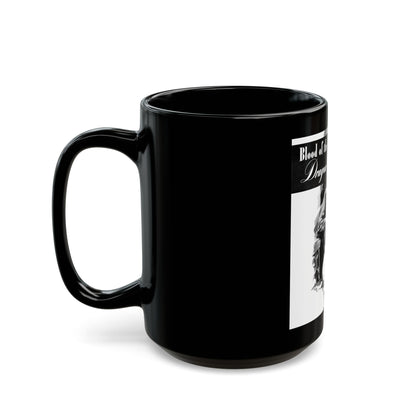 Blood of the Dragon, Liberty magazine, December 13, 1941 - Black Coffee Mug-Go Mug Yourself