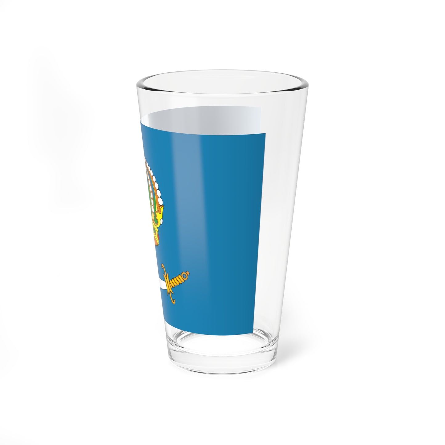 Flag of Astrakhan Oblast (Russia) Pint Glass 16oz