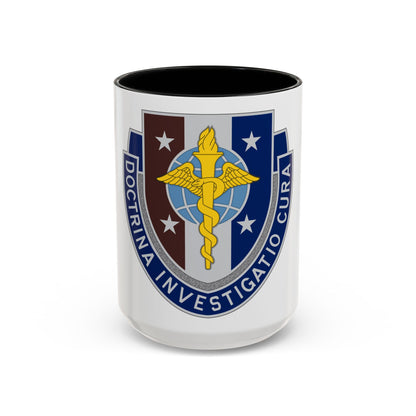 Uniformed Services University of the Health Sciences 2 (U.S. Army) Accent Coffee Mug