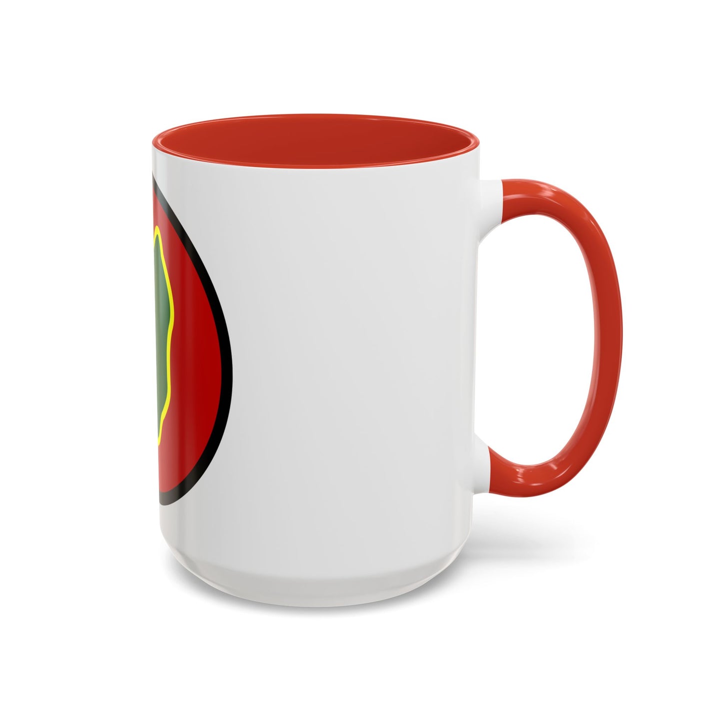 24 Infantry Division SSI (U.S. Army) Accent Coffee Mug