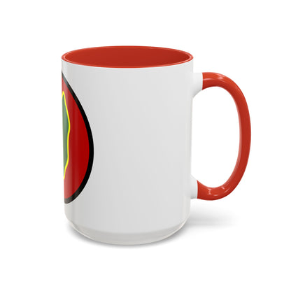 24 Infantry Division SSI (U.S. Army) Accent Coffee Mug