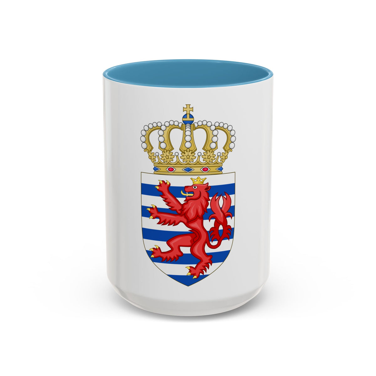 Lesser coat of arms of Luxembourg - Accent Coffee Mug