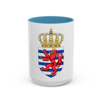 Lesser coat of arms of Luxembourg - Accent Coffee Mug