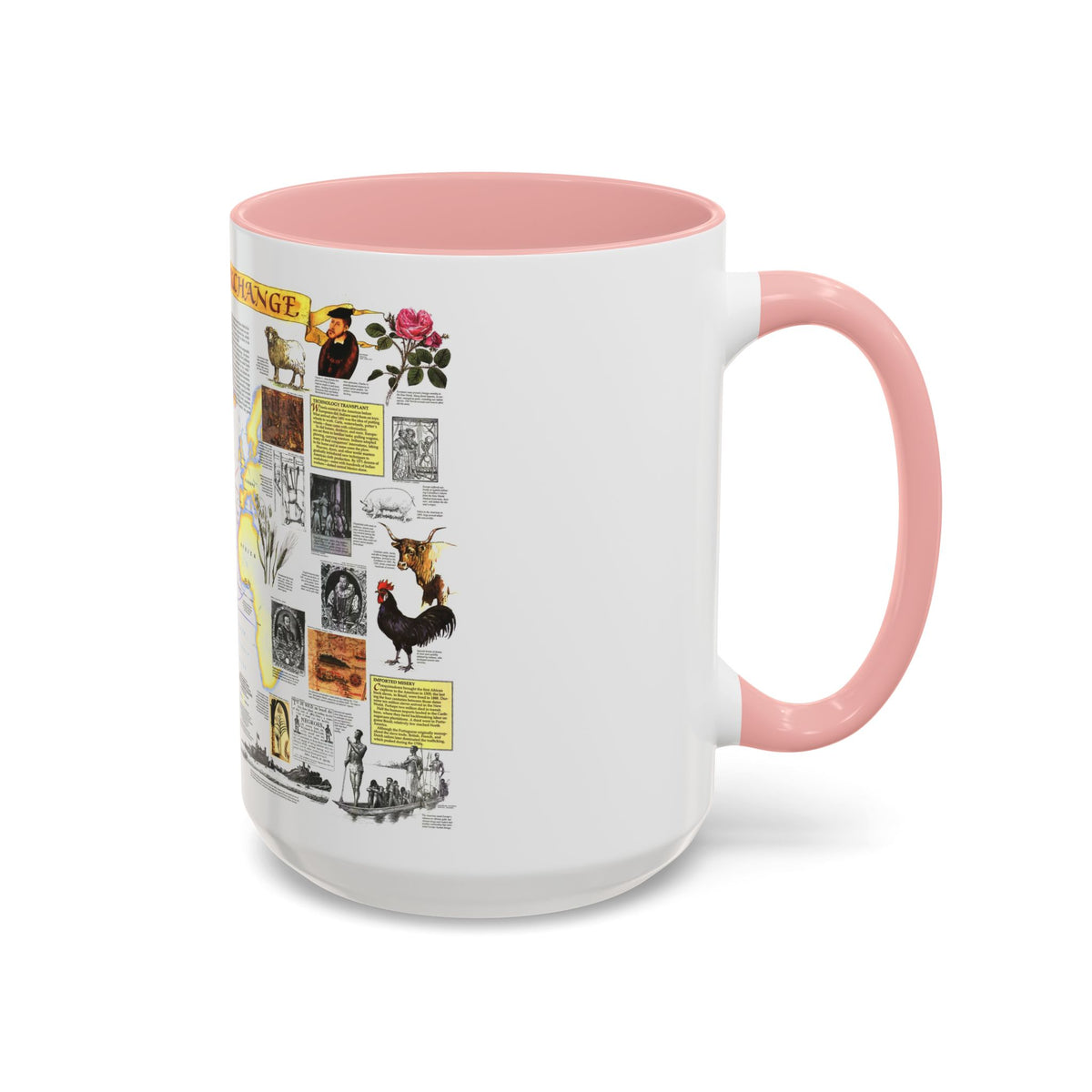The Grand Exchange (1992) (Map) Accent Coffee Mug