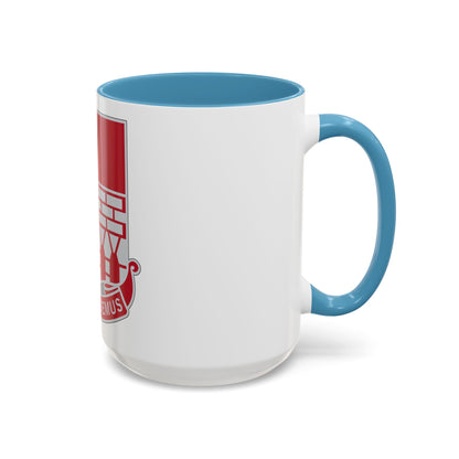 12 Engineer Battalion (U.S. Army) Accent Coffee Mug