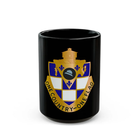 178th Infantry Regiment (U.S. Army) Black Coffee Mug-15oz-Go Mug Yourself