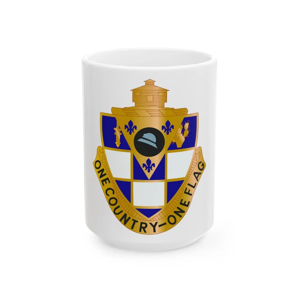 178th Infantry Regiment (U.S. Army) White Coffee Mug-15oz-Go Mug Yourself