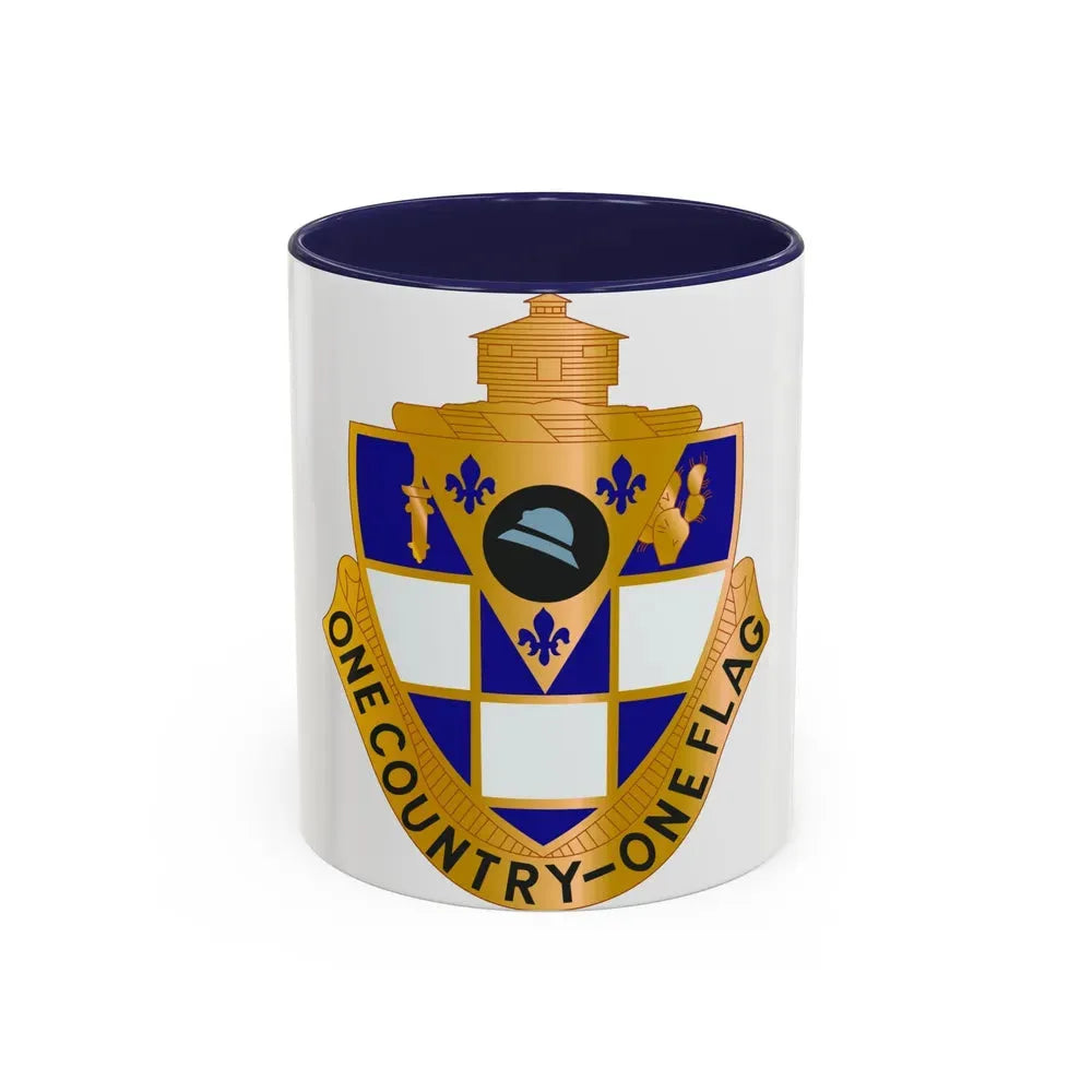 178th Infantry Regiment (U.S. Army) Accent Coffee Mug 11oz Navy - Go Mug Yourself