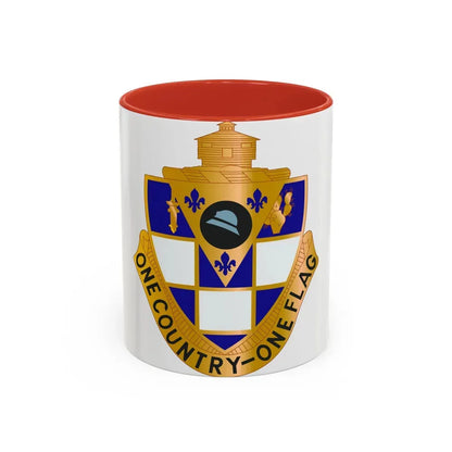 178th Infantry Regiment (U.S. Army) Accent Coffee Mug 11oz Red - Go Mug Yourself
