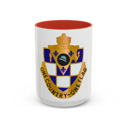 178th Infantry Regiment (U.S. Army) Accent Coffee Mug 15oz Red - Go Mug Yourself