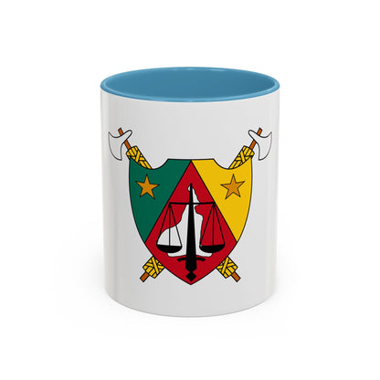 Coat of Arms of Cameroon (1960-1961) - Accent Coffee Mug