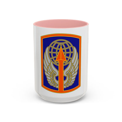 166 Aviation Brigade (U.S. Army) Accent Coffee Mug