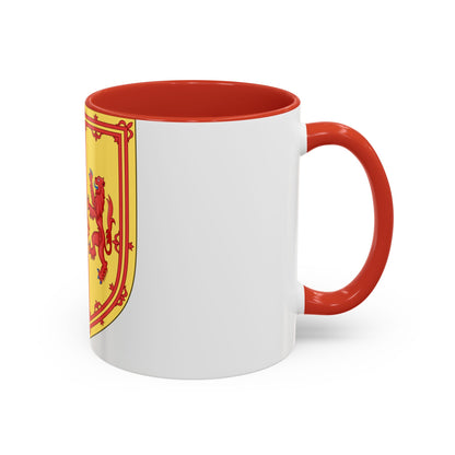 Royal Arms of the Kingdom of Scotland (1558-1559) - Accent Coffee Mug