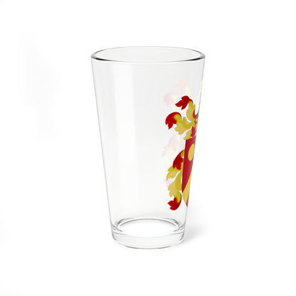 Coat of Arms of William Avery (United States) (Coat of Arms) Pint Glass 16oz