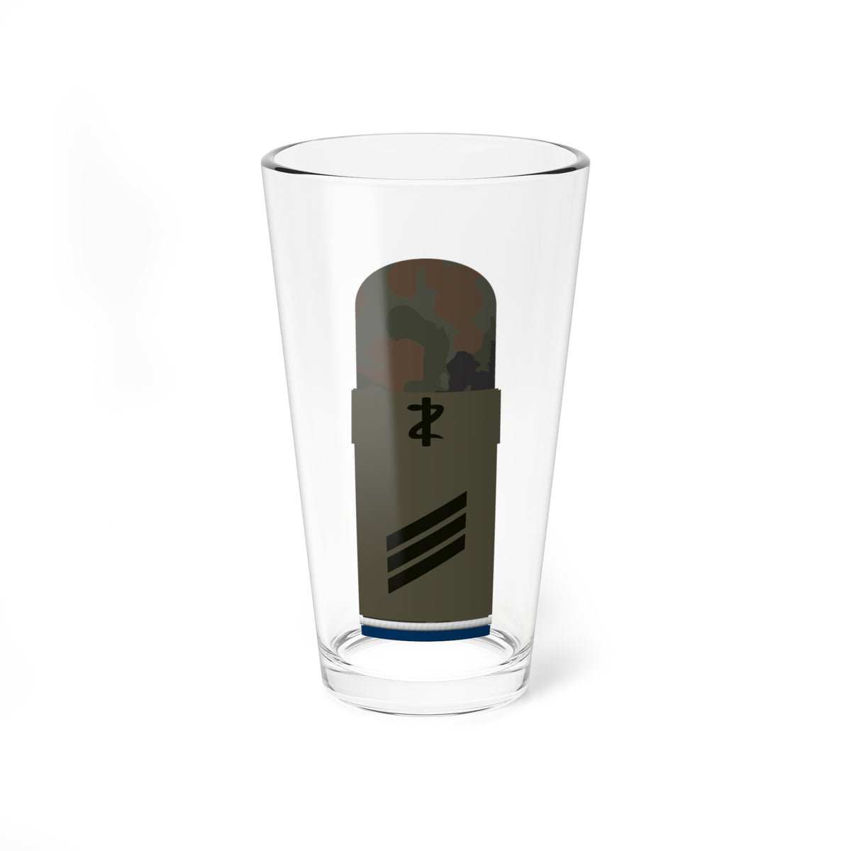 HA OS5 14 Hauptgefreiter SanOA San ZM L (Military Rank) Pint Glass 16oz