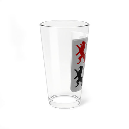 Krommenie wapen (Netherlands) (Coat of Arms) Pint Glass 16oz