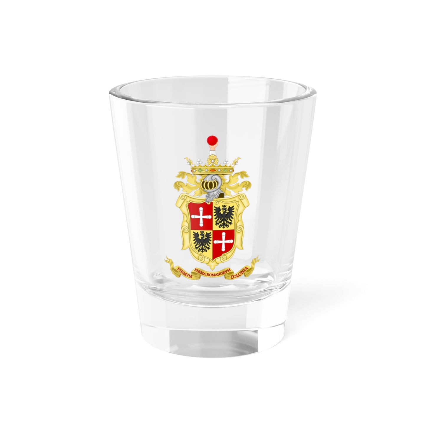 Fermo-Stemma (Italy) (Coat of Arms) Shot Glass 1.5oz