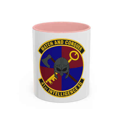 41 Intelligence Squadron ACC (U.S. Air Force) Accent Coffee Mug