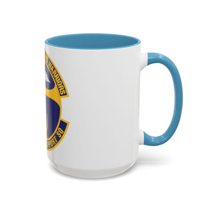 95th Medical Support Squadron (U.S. Air Force) Accent Coffee Mug