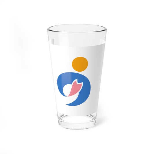 Flag of Nanbu Tottori (Japan) Pint Glass 16oz