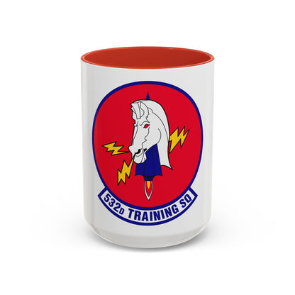 532d Training Squadron (U.S. Air Force) Accent Coffee Mug