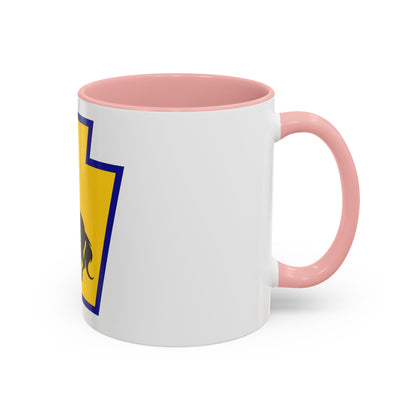 55th Maneuver Enhancement Brigade (U.S. Army) Accent Coffee Mug