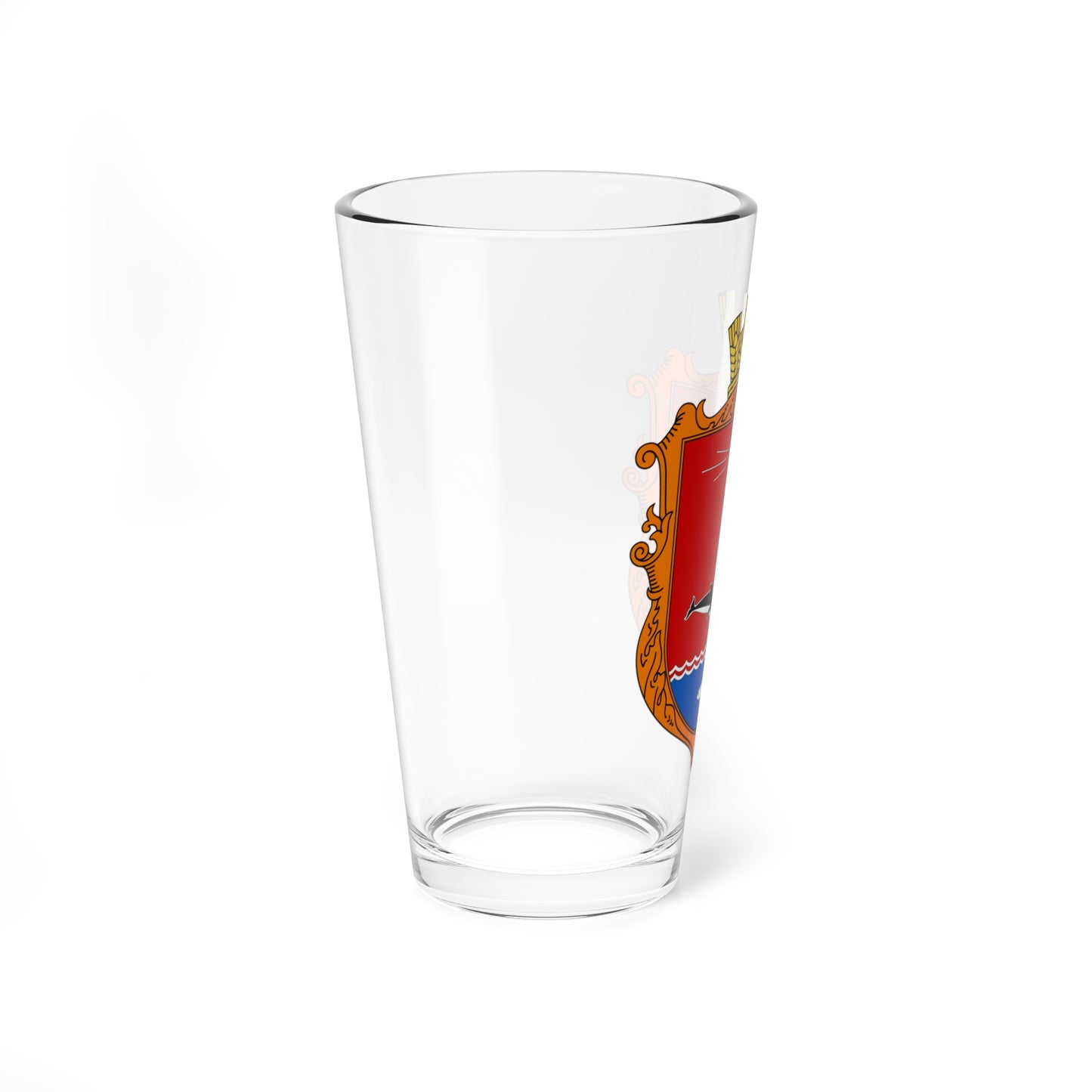 UHT Olenivka Chornomorskyi Crimea (Ukraine) (Coat of Arms) Pint Glass 16oz