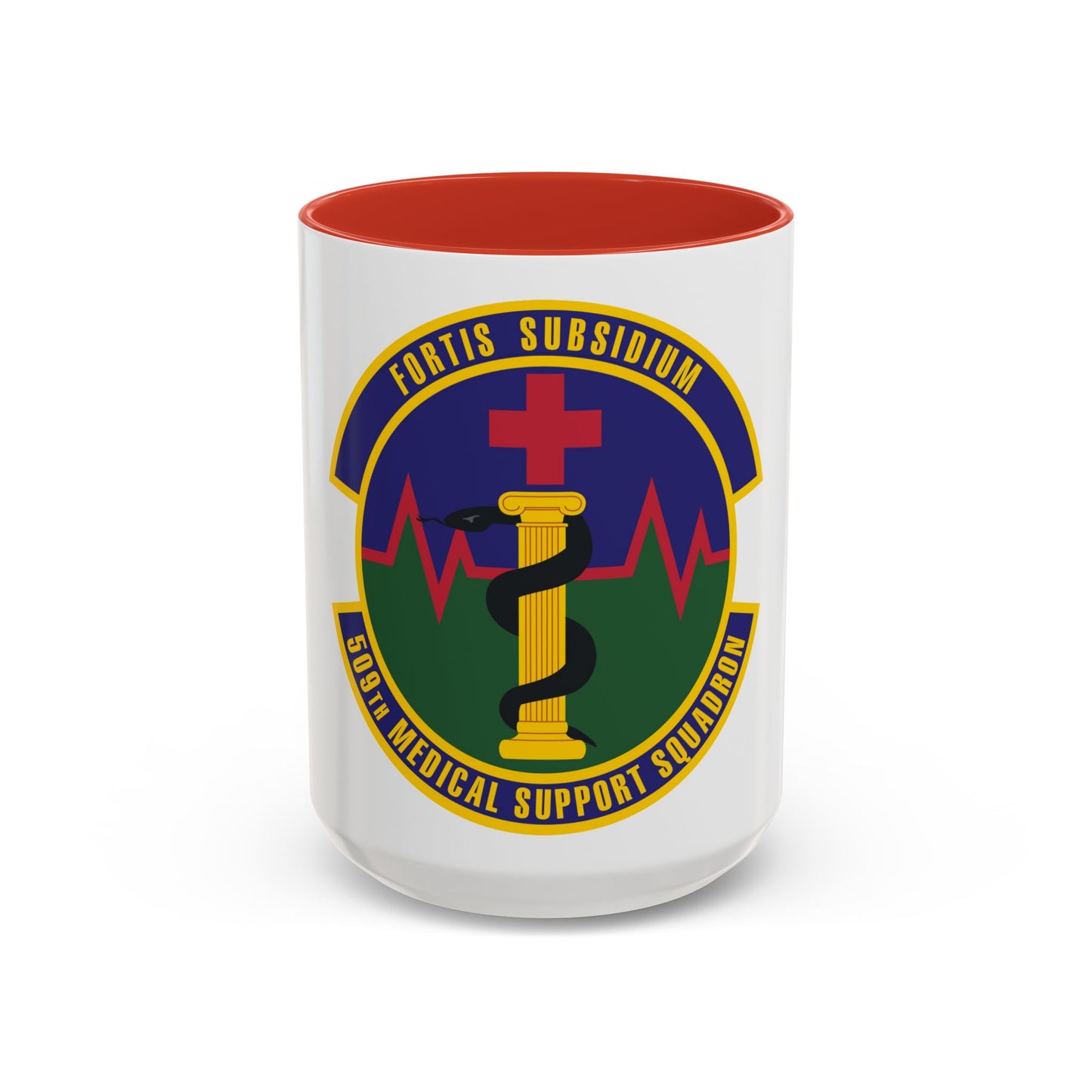 509th Medical Support Squadron (U.S. Air Force) Accent Coffee Mug