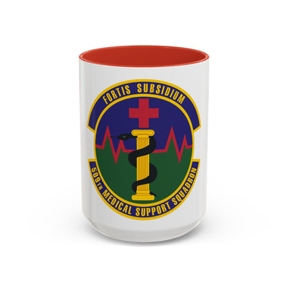 509th Medical Support Squadron (U.S. Air Force) Accent Coffee Mug