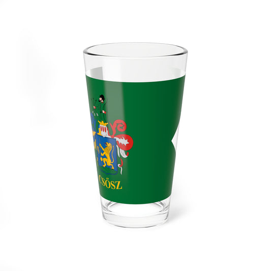 Flag of Csosz (Hungary) Pint Glass 16oz