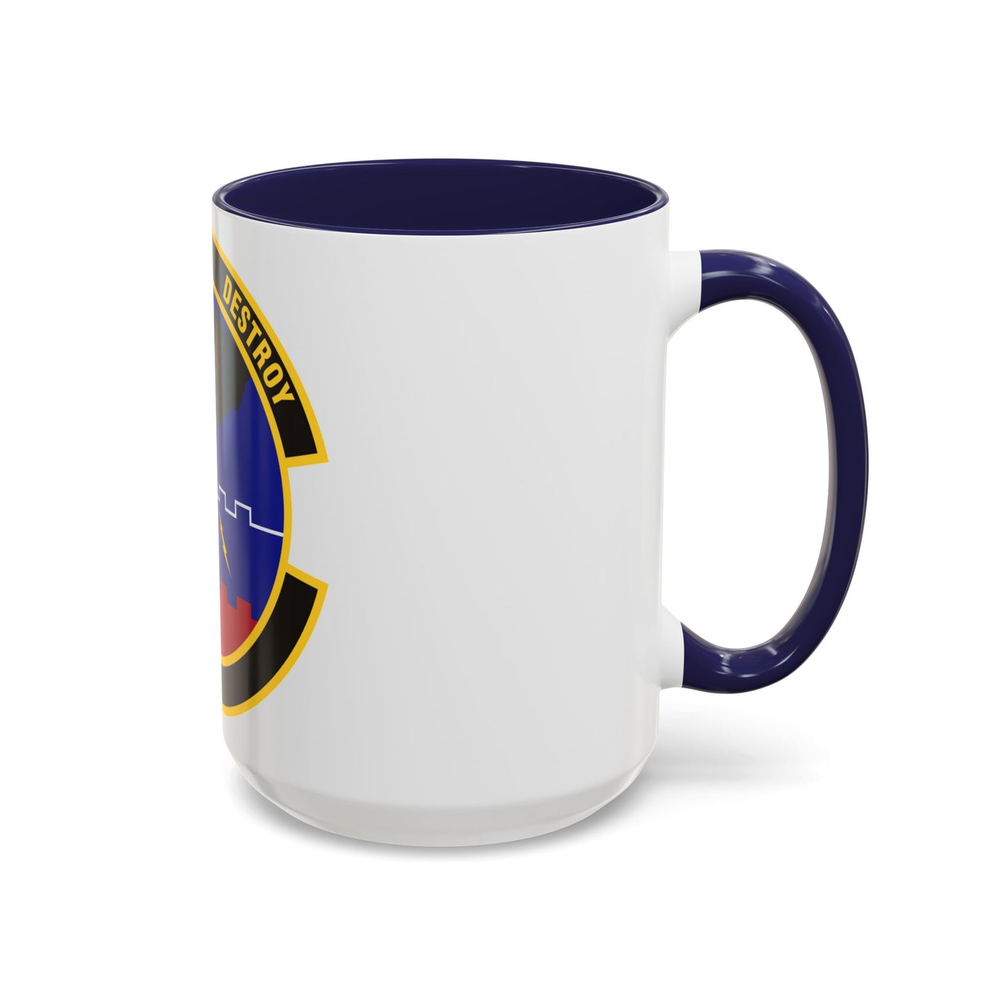 579 Software Engineering Squadron AFMC (U.S. Air Force) Accent Coffee Mug