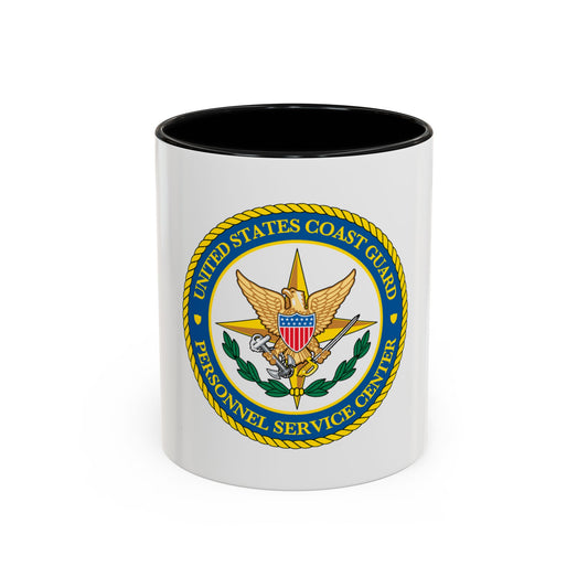USCG Personnel Service Center (U.S. Coast Guard) Accent Coffee Mug