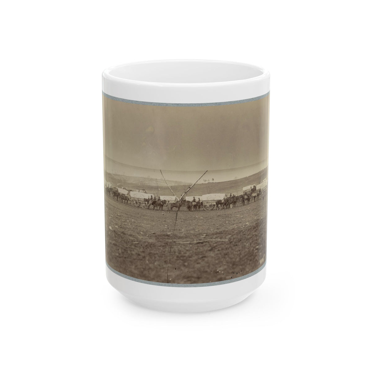 Ammunition Train 3rd Division, Cavalry Corps (U.S. Civil War) White Coffee Mug