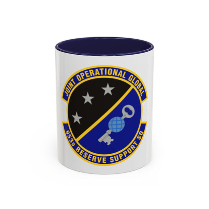 953d Reserve Support Squadron (U.S. Air Force) Accent Coffee Mug