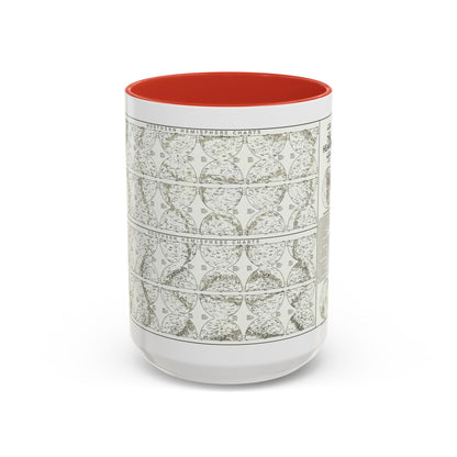 Heavens, The - Monthly Star Charts (1970) (Map) Accent Coffee Mug