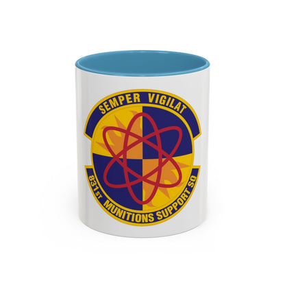 831st Munitions Support Squadron (U.S. Air Force) Accent Coffee Mug