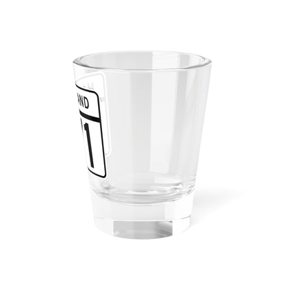 MD Route 171 (Maryland) (Road Sign) Shot Glass 1.5oz