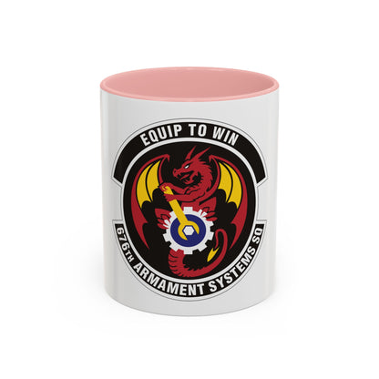 676th Armament Systems Squadron (U.S. Air Force) Accent Coffee Mug