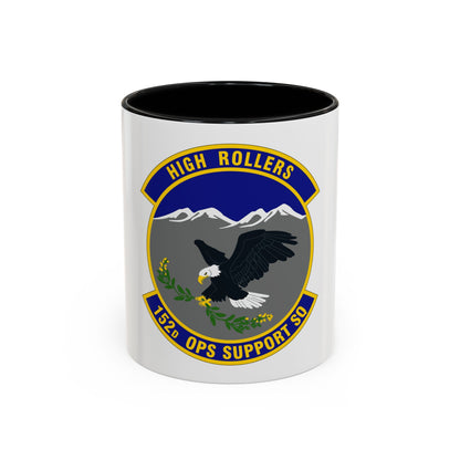 152d Operations Support Squadron (U.S. Air Force) Accent Coffee Mug