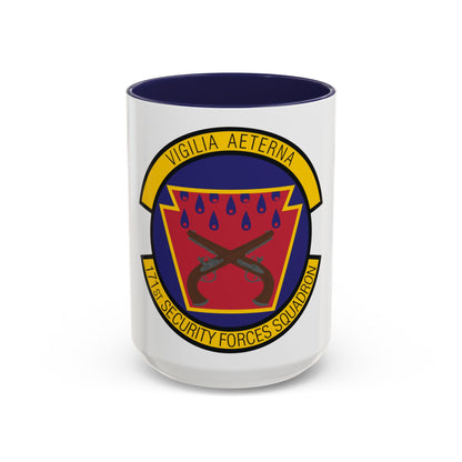 171st Security Forces Squadron (U.S. Air Force) Accent Coffee Mug