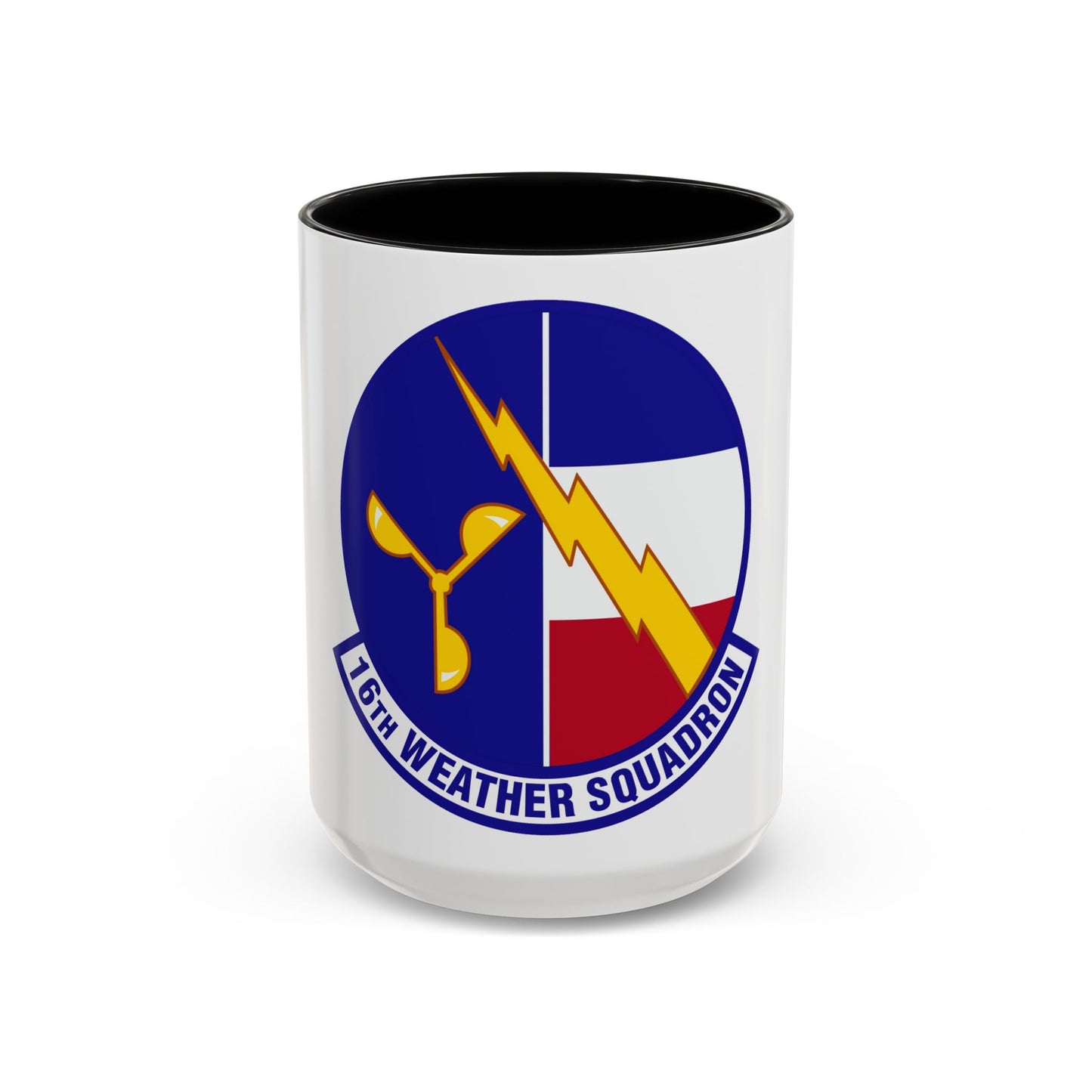 16 Weather Squadron AFWA (U.S. Air Force) Accent Coffee Mug