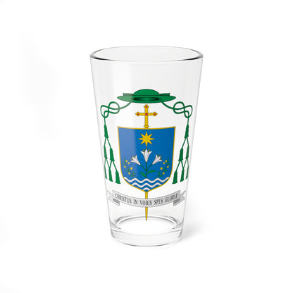 Escudo de Antônio Carlos Paiva (Spain) (Coat of Arms) Pint Glass 16oz